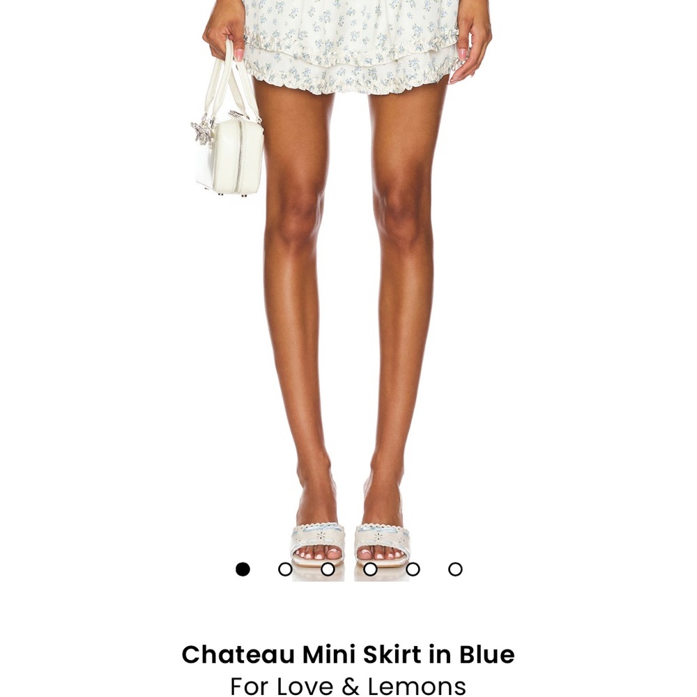 For Love And Lemons Chateau top and mini skirt!! Size Small, new with tags